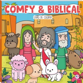 Comfy and Biblical - Livro de Colorir