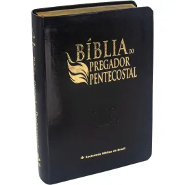 Biblia Do Pregador Pentecostal M�dia Preta Com Indice