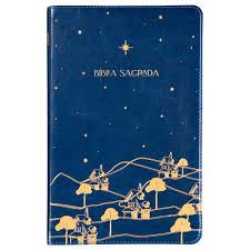 Bblia The Purpose Book  A21  Capa Couro Soft Azul