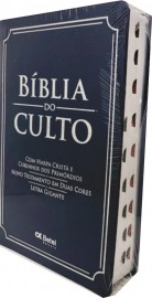 Bblia do culto L. gigante com Harpa Media c. ndice