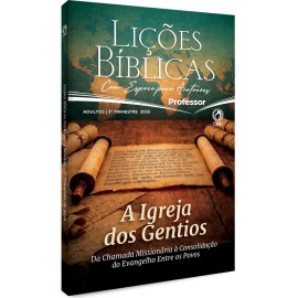 Li��es B�blicas Adultos Revista Professor Cpad Capa Dura