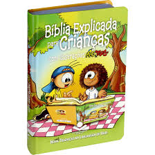 B�blia Explicada para Crian�as com ilustra��es Mig & Meg
