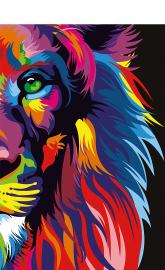 B�blia NVT � LN Lion Colors Capa Dura