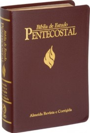 BIBLIA PENTECOSTAL MEDIA VINHO