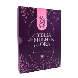 B�blia Da Mulher Que Ora Expandida Nvt roxa