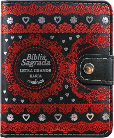 Biblia Carteira Pu Letra Grande  Mod. 06 Preta