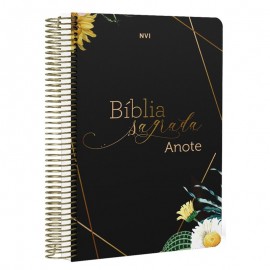 Bblia Anote  Eu te Louvo NVI Letra Normal Com Espao Para Anotaes
