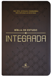 Biblia de estudo integrada marrom