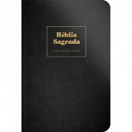 Bblia Rc Gigante com Cantor Cristo Preta