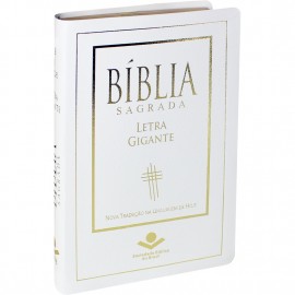 Biblia Letra Gigante Ntlh Luxo Branca