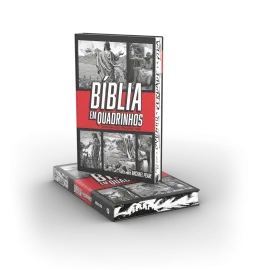 B�blia em Quadrinhos - capa dura - Vermelha