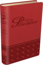 B�blia do pescador luxo- vermelho - nvi 