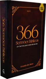 366 esbocos - Serm�es B�blicos Erivaldo De Jesus Vol.2  Capa Cura
