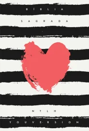 B�blia Ntlh Youversion Cora��o Listrado - Letra Normal