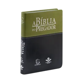 A B�blia do Pregador Grande RA Verde Preta