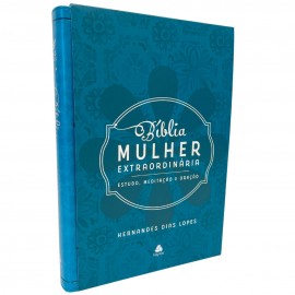 Bblia Mulher Extraordinria - Estudo, Meditao e Orao Turquesa