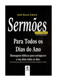 Livro Sermões Para Todos Os Dias Do Ano - José Elias Croce