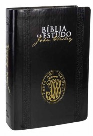 Bblia de Estudo John Wesley Capa Luxo Preto