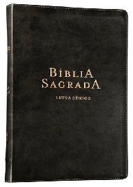 B�blia NVI, Letra S�nior, Capa luxo Preto, Leitura Perfeita