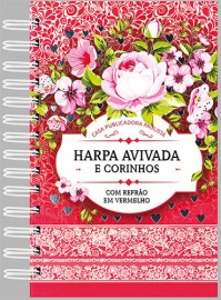 Harpa espiral Letra Hipergigante Floral Pink