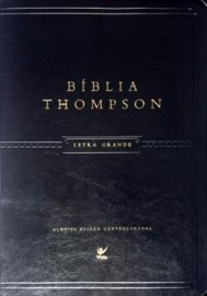 B�blia Thompson Preta Luxo Letra Grande