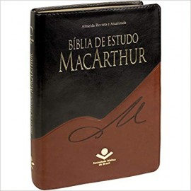 Biblia Macarthur Preta E Marrom