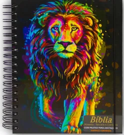 B�blia Sagrada com Pautas para Anota��es � Pintura Inteiro
