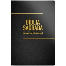 Biblia Extra gigante Semi luxo  NVI  Preta 