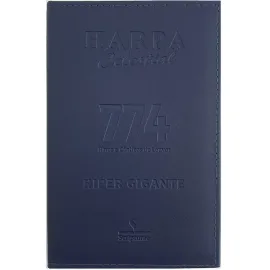 Harpa Luxo Grande - Letra Hiper Gigante Com 774 Hinos Azul