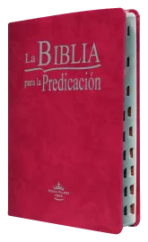 Biblia Da Pregadora Espanhol Grande Purpura  com Indice