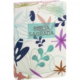 Bblia Sagrada - Flores I capa dura 