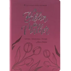 B�blia da Mulher - Nova Edi��o ARC - Tamanho Port�til Rosa 