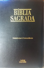 BIBLIA COM CONCORDANCIA E REFERENCIA LUXO RECOURO SBTB