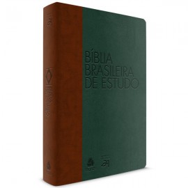 Bíblia Brasileira de Estudo - Verde / Marrom