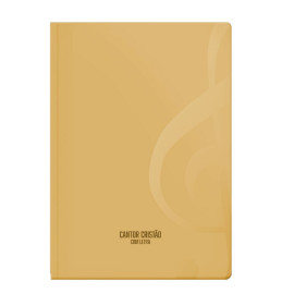 Cantor Crist�o Com Letra Edi��o de Bolso Caramelo Luxo