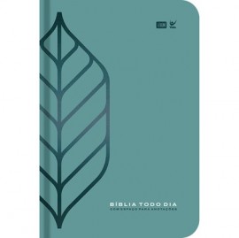 B�blia Todo Dia com Espa�o para Anota��es AM L. Normal Capa Dura Verde