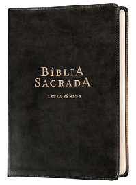 B�blia NVI, Letra S�nior, Capa luxo Preto, Leitura Perfeita