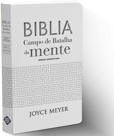 Biblia Campo De Batalha Da Mente - Off White Luxo  Joyce Meyer