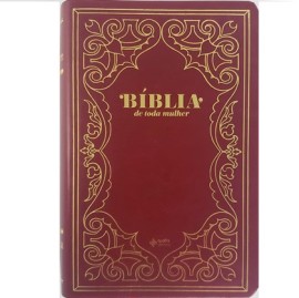 Biblia De Toda Mulher Naa Capa Luxo Vinho