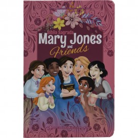 Mary Jones and Friends  B�blia Sagrada NTLH para meninas Capa Pink
