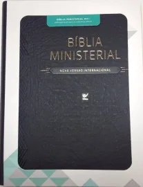 B�blia Ministerial � Luxo  Preta NVI  Preta