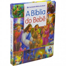 B�blia Do Beb� Sbb Almofadada